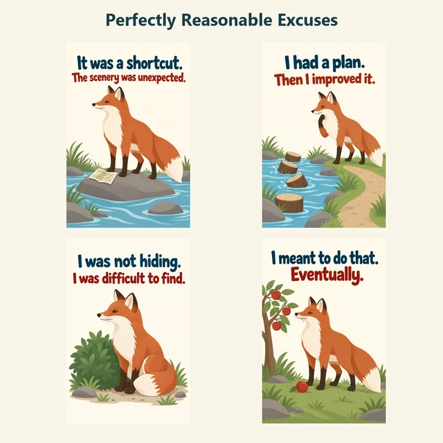 Perfectly Reasonable Excuses