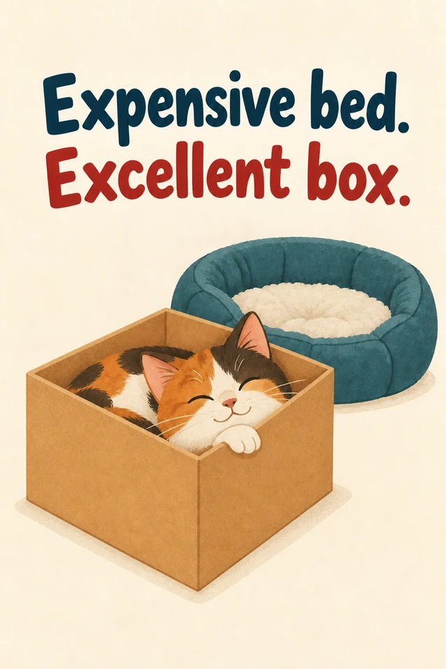 Expensive bed. Excellent box.