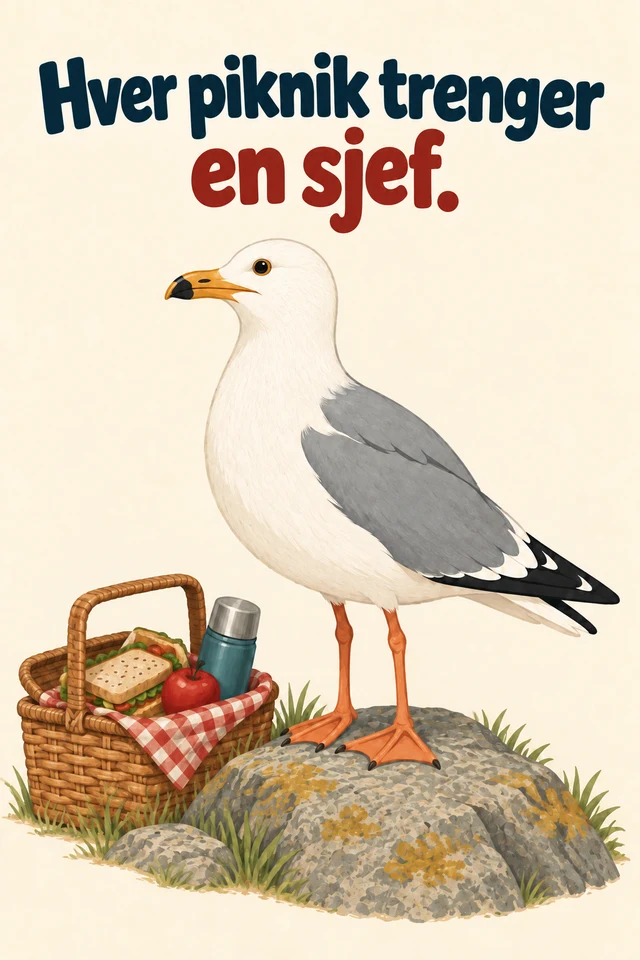 Hver piknik trenger en sjef.