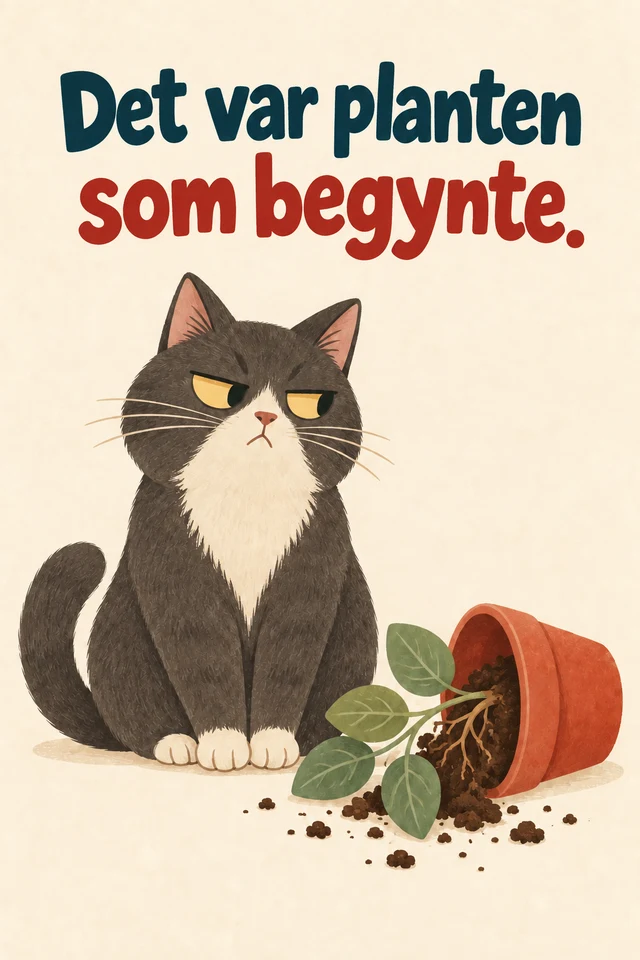 Det var planten som begynte.