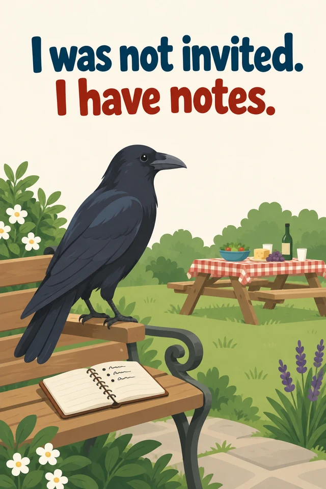 I was not invited. I have notes.