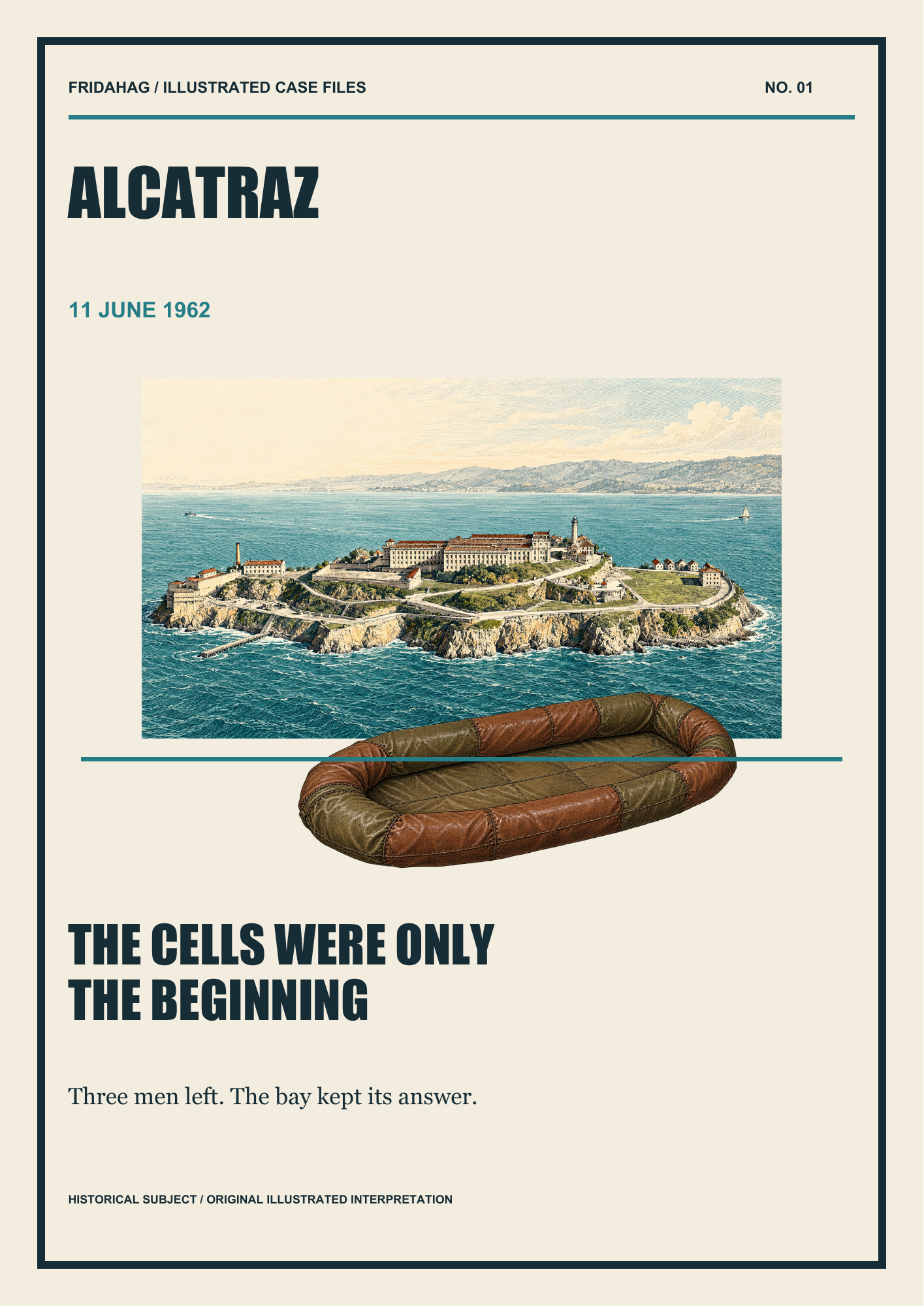 ALCATRAZ printable poster