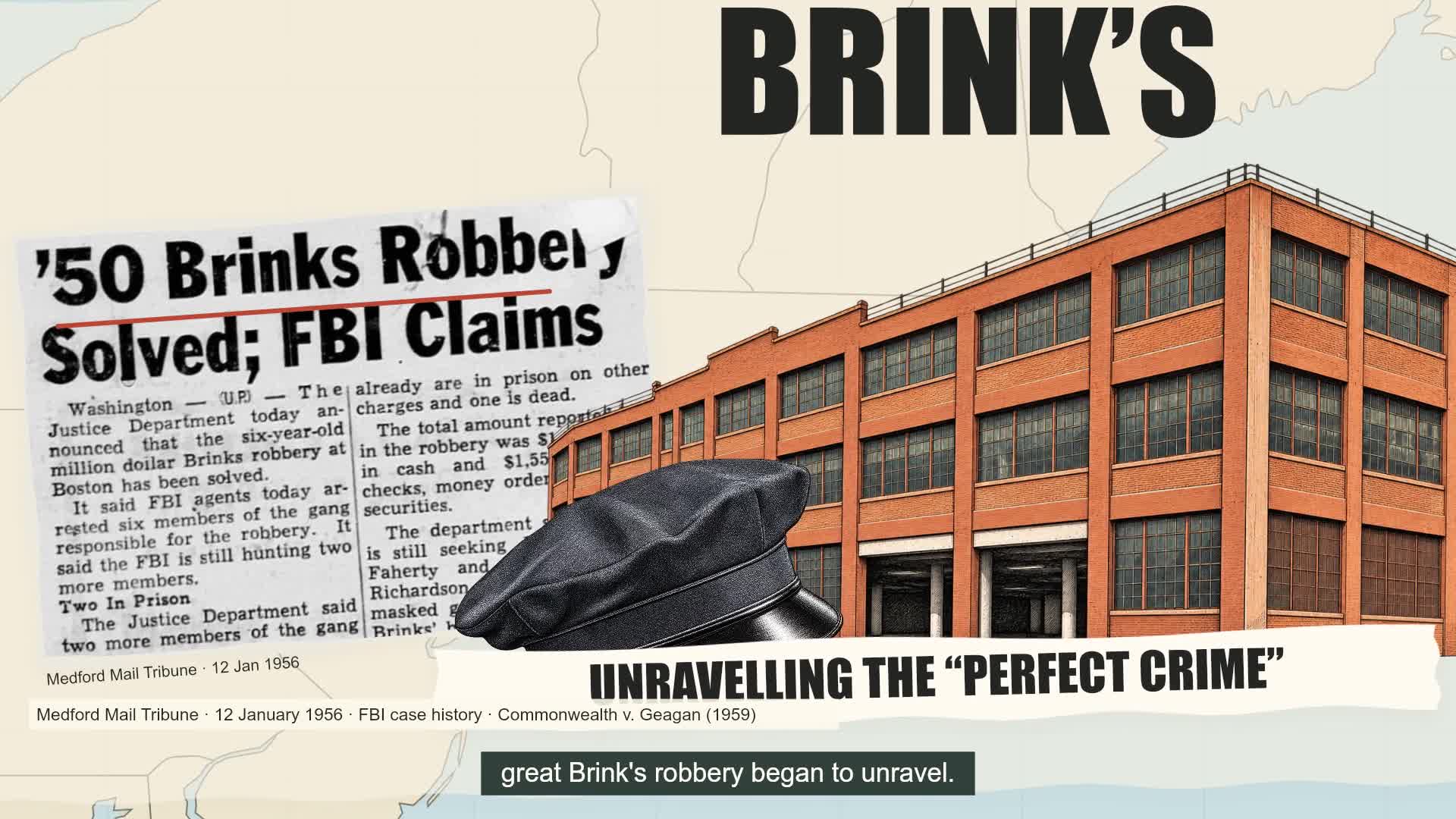 The Brink’s Robbery — Unravelling the Perfect Crime