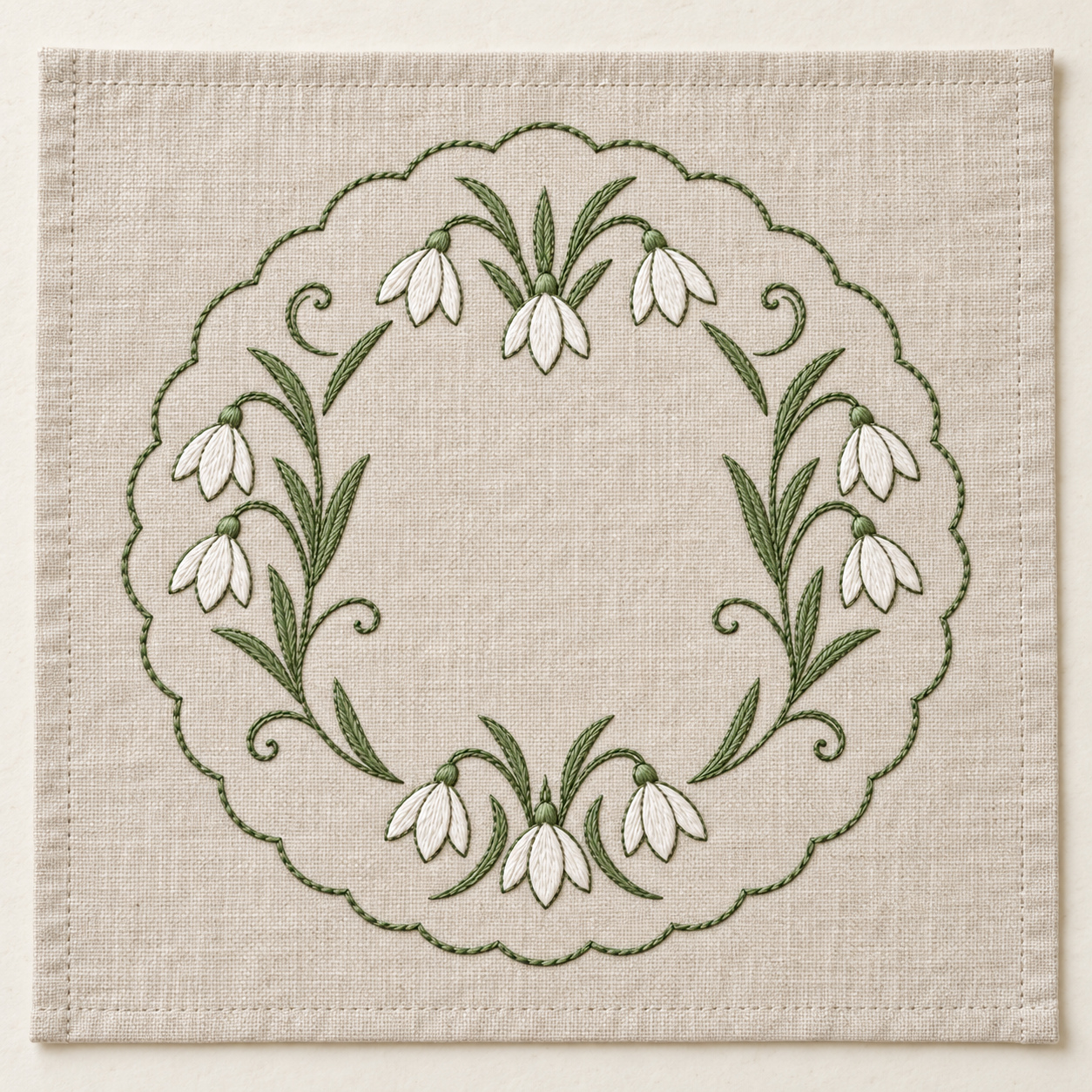 Snowdrop Circle