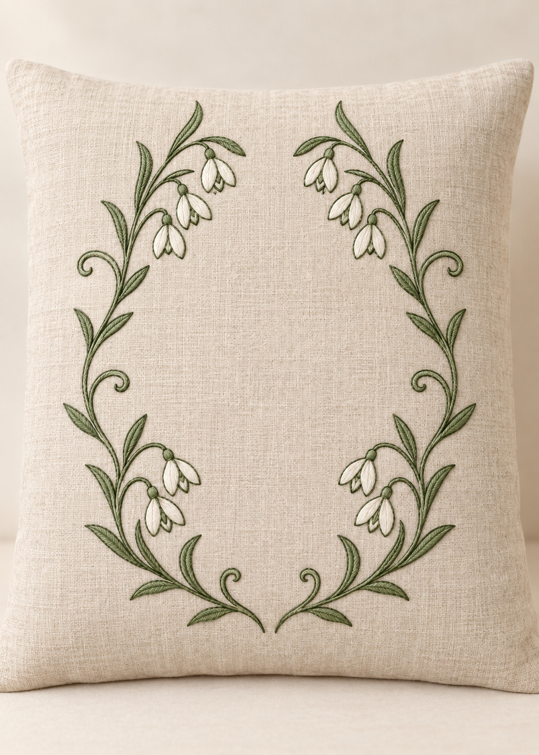 Snowdrop Oval Frame
