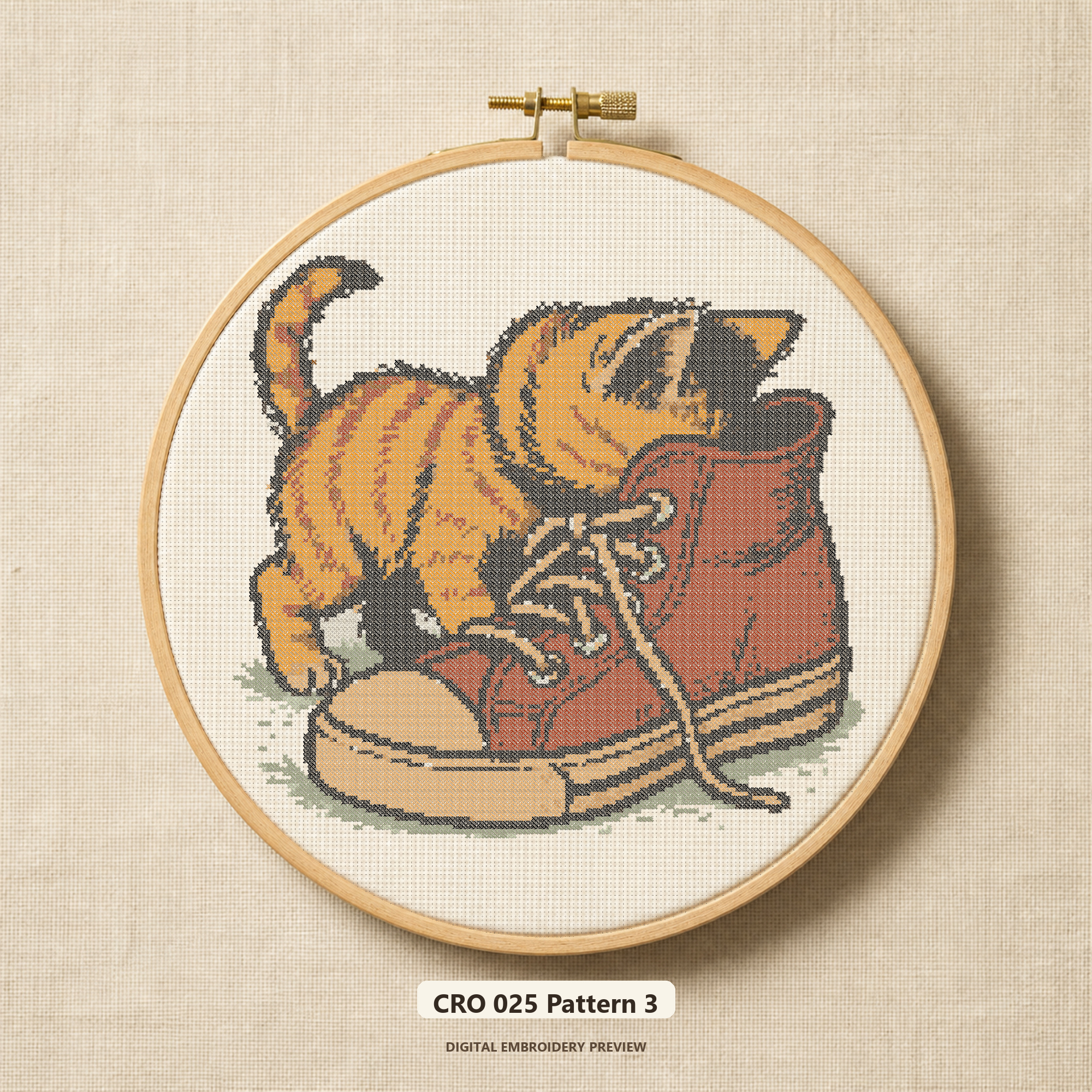 Kitten in a Pair of Boots