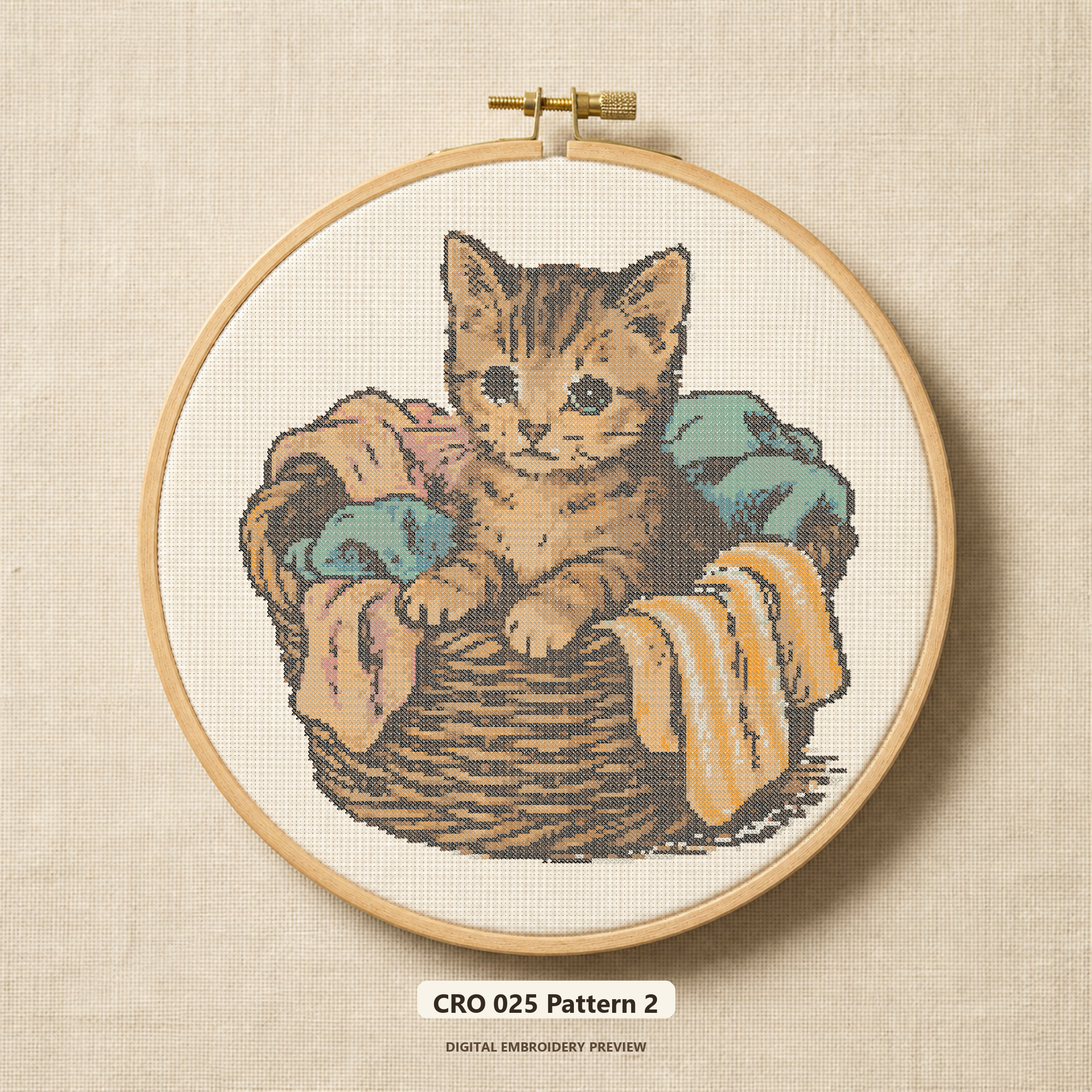 Kitten in a Basket