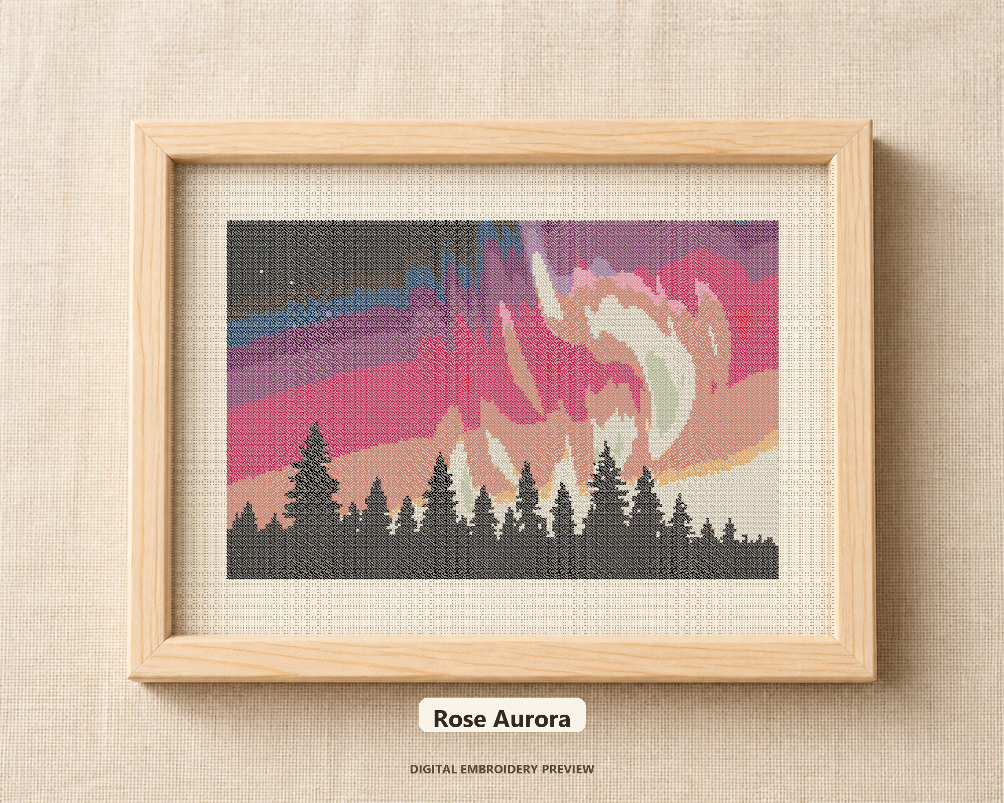 Northern Lights - Rose Aurora