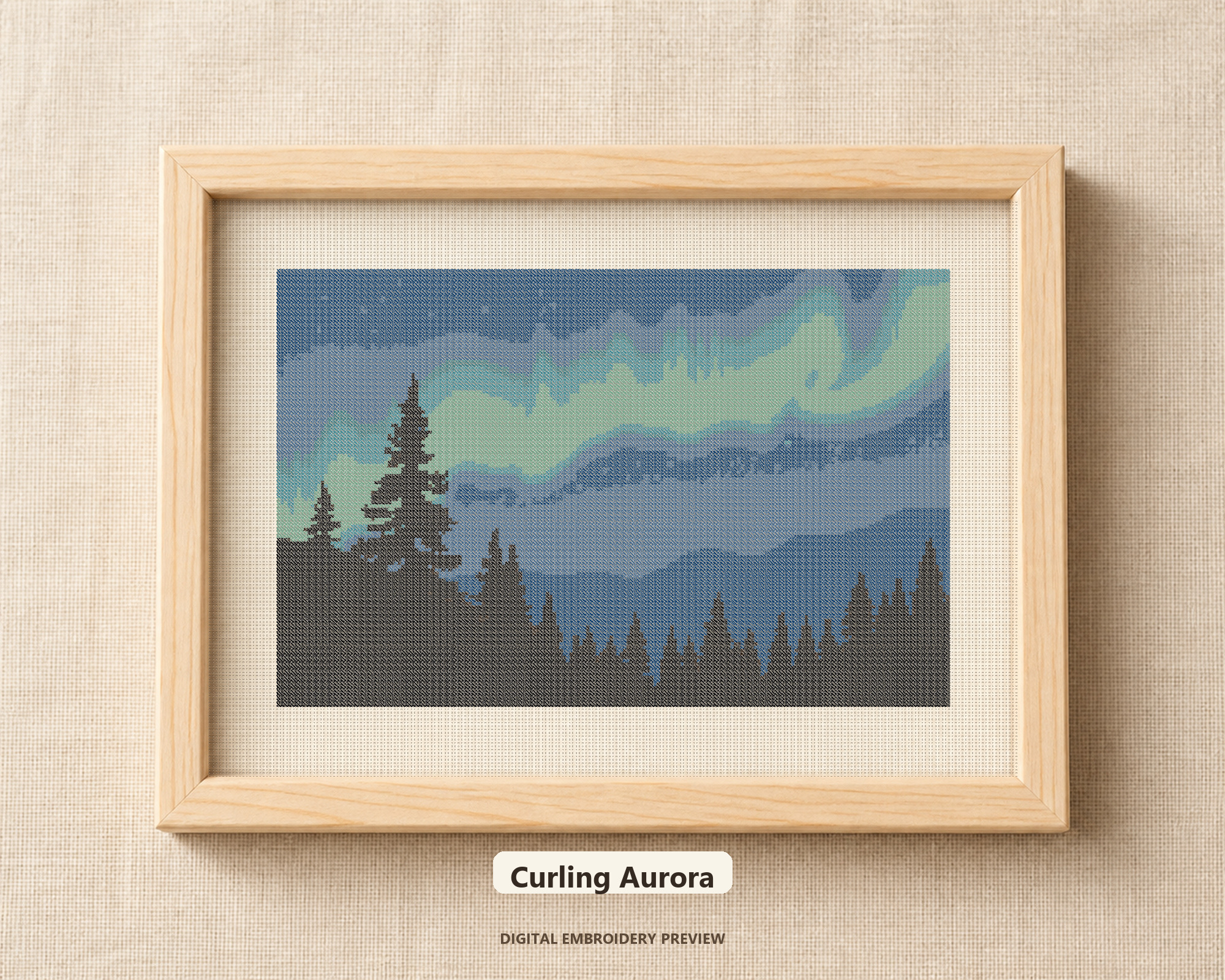 Northern Lights - Curling Aurora