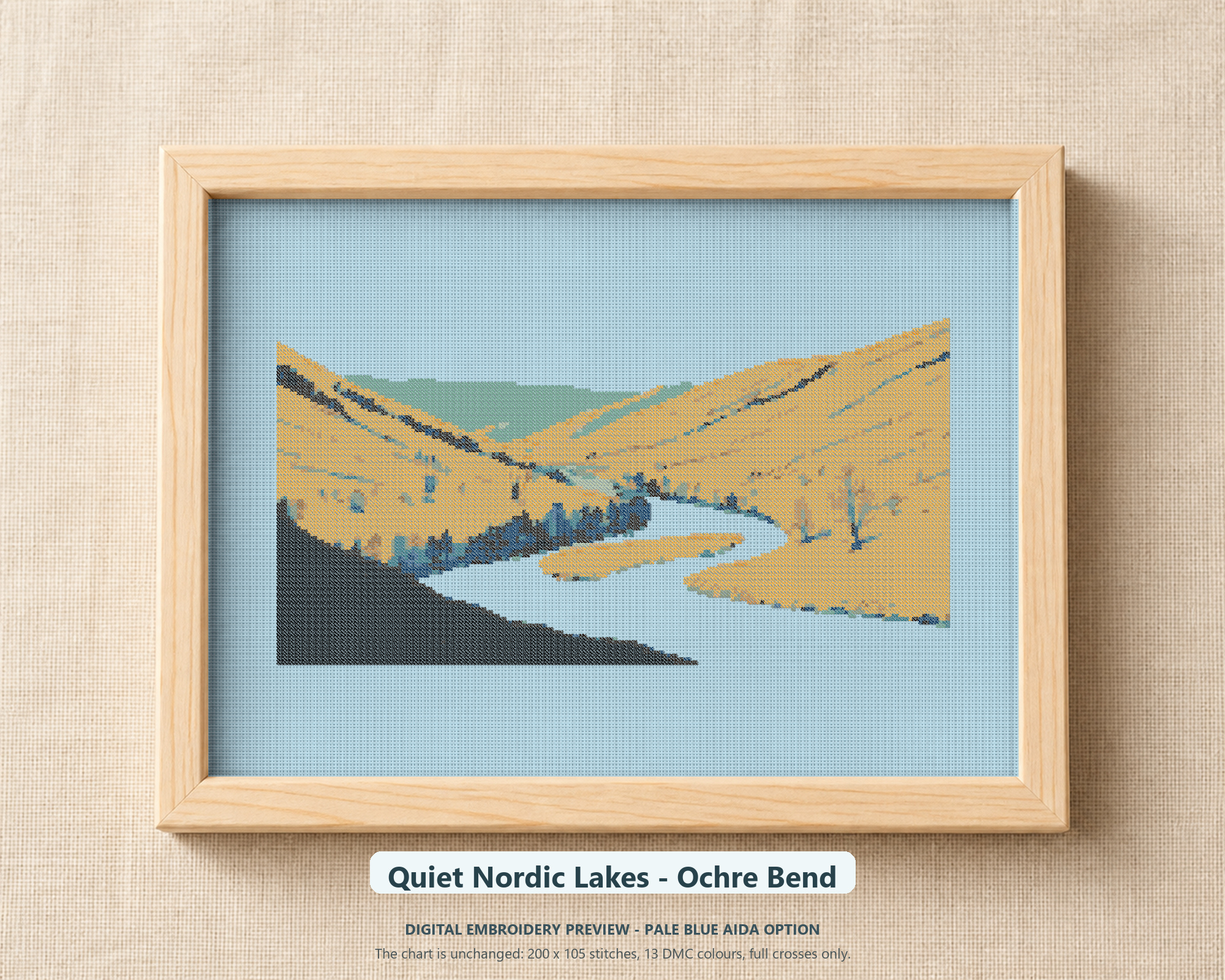 Quiet Nordic Lakes - Ochre Bend
