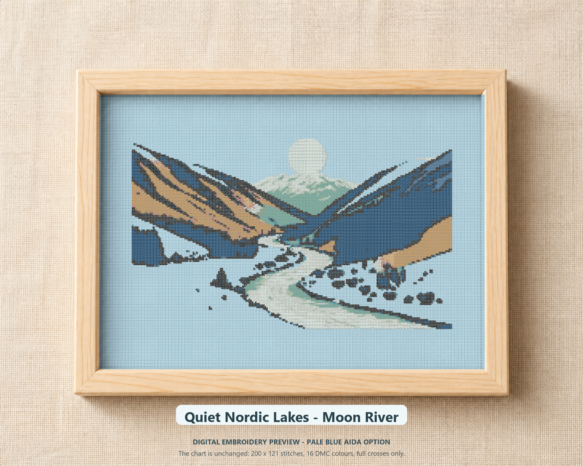 Quiet Nordic Lakes - Moon River