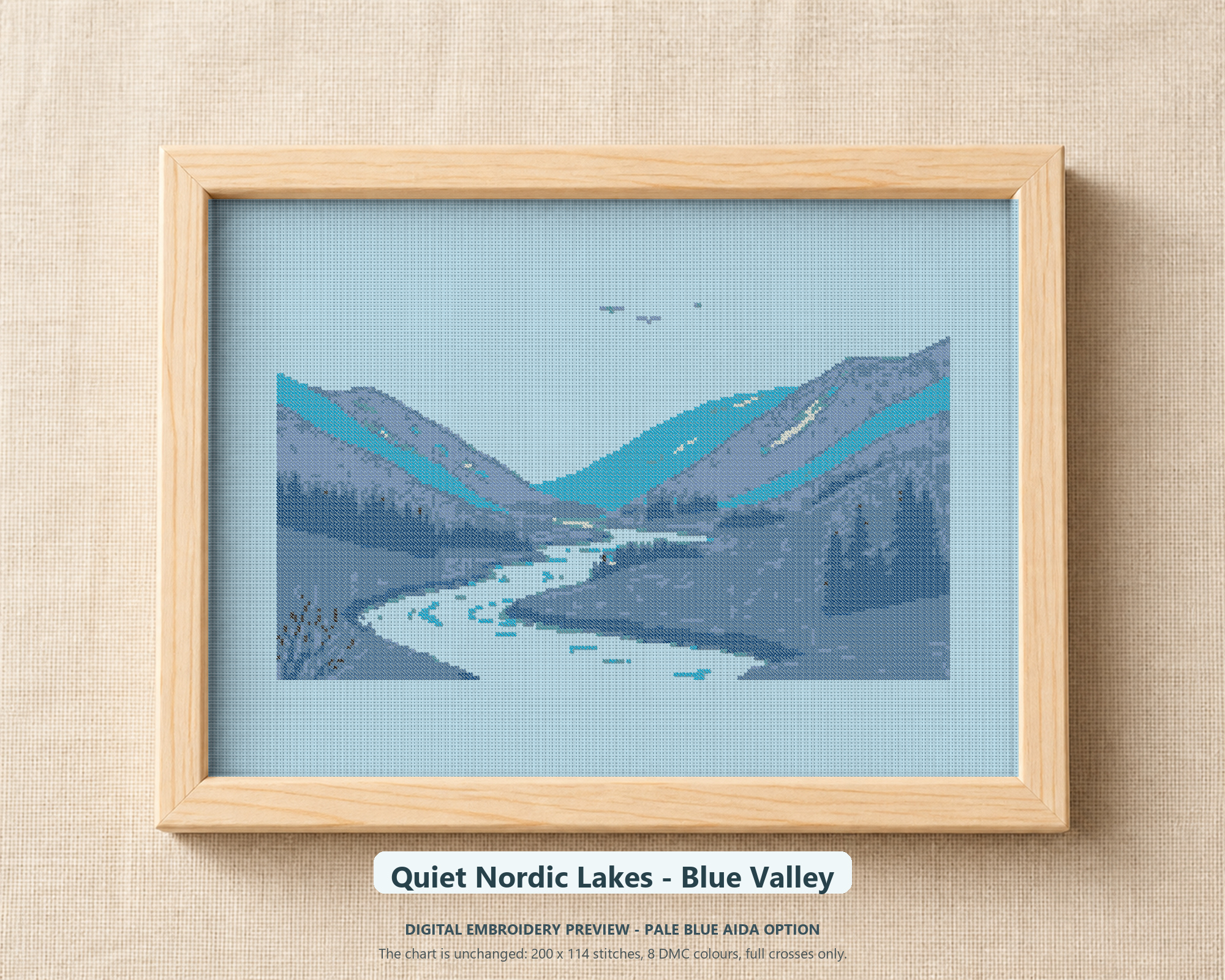 Quiet Nordic Lakes - Blue Valley