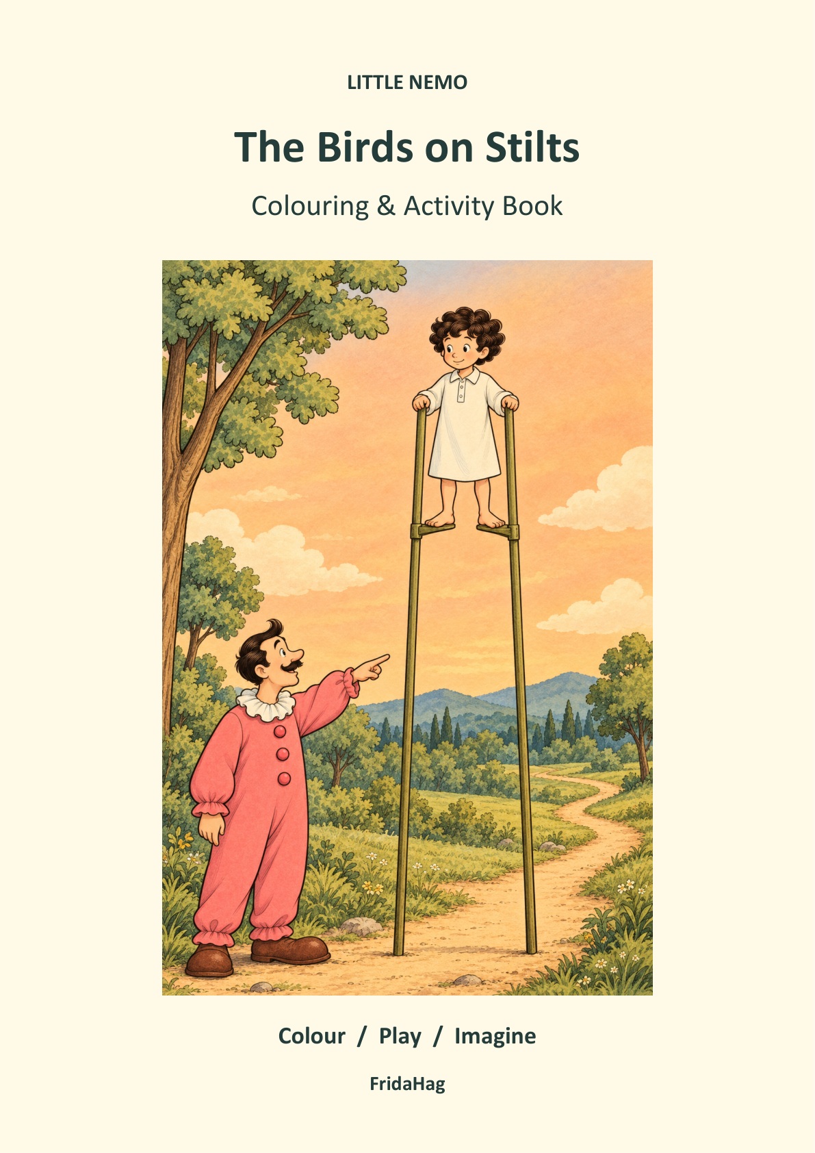 Activity & colouring book