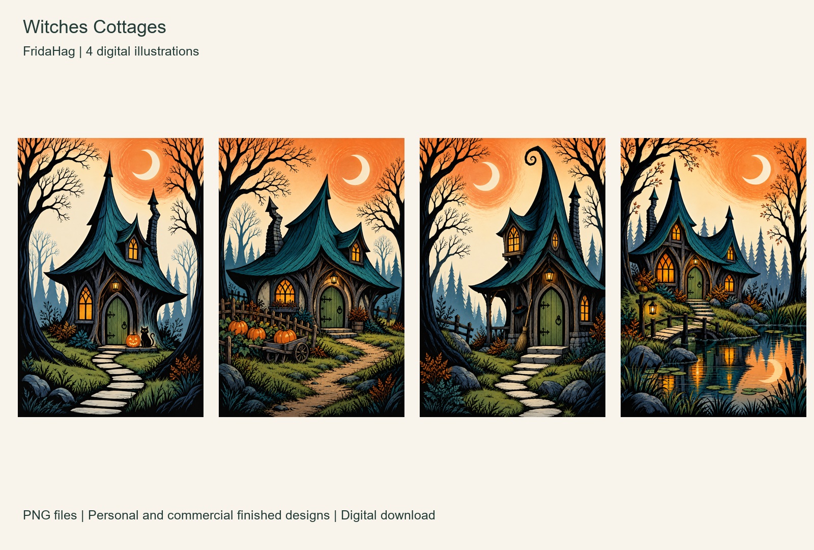 Witches Cottages — 4