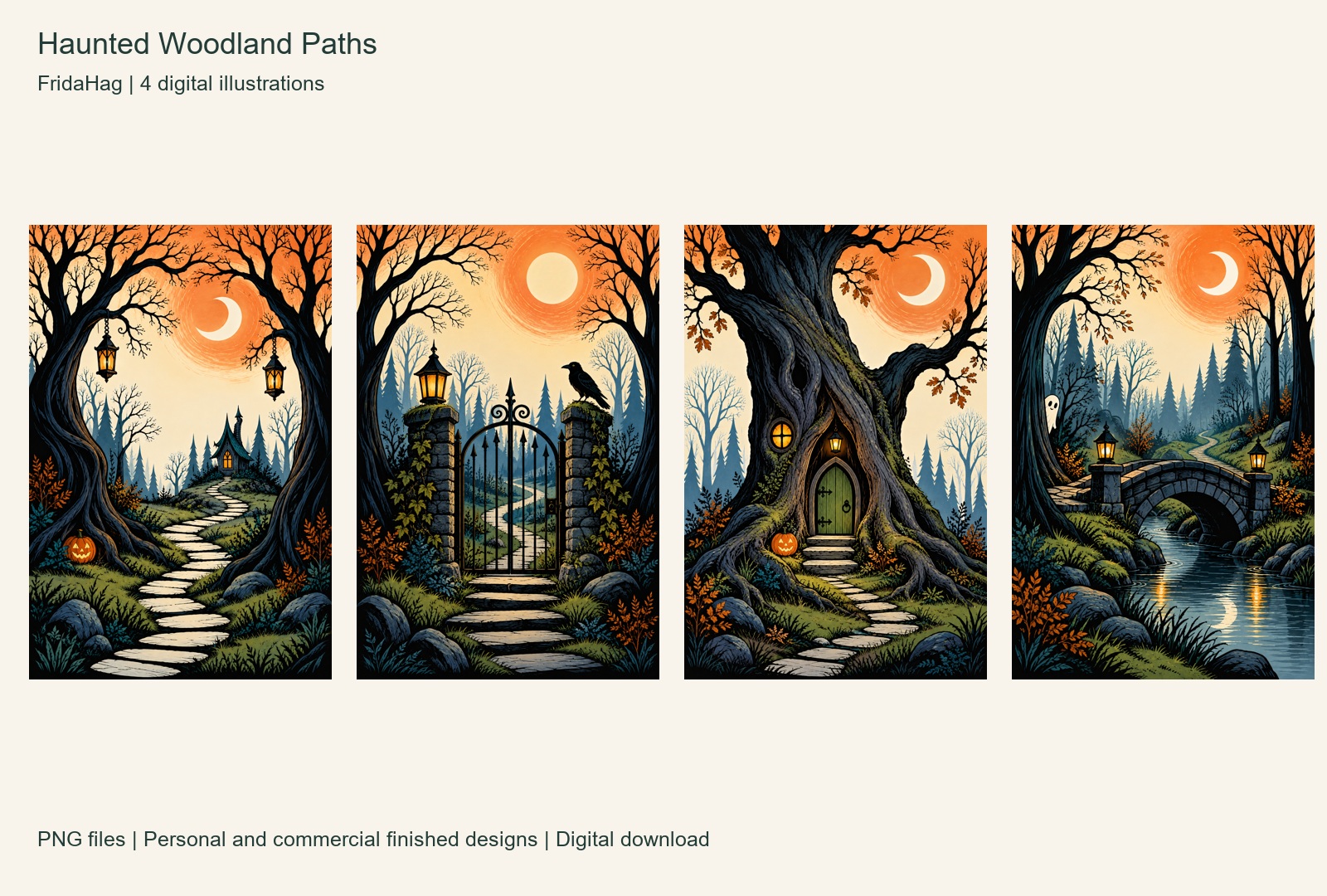 Haunted Woodland Paths — 4